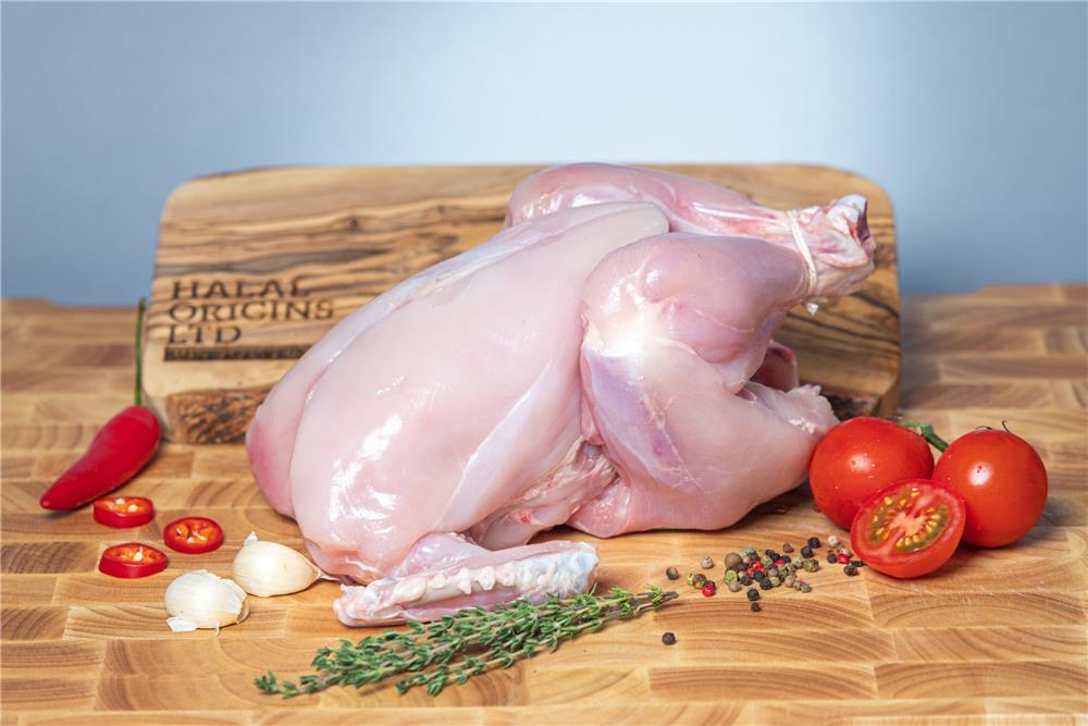 HMC Free Range Chicken Whole Skinless 1.2kg-1.5kg