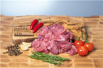 Organic Lamb Diced Boneless (500g)