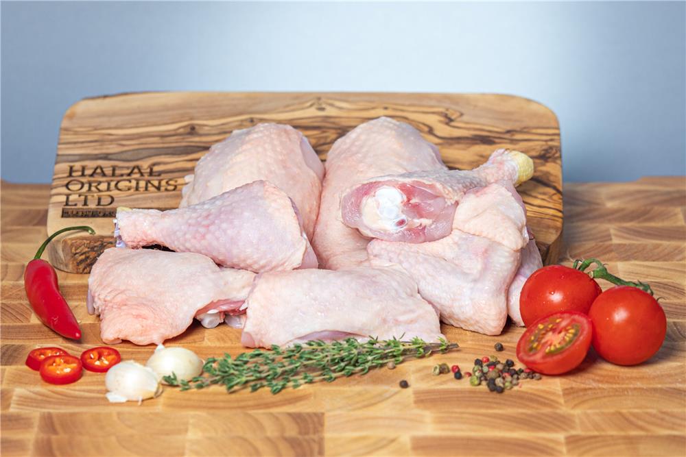 HMC Organic Chicken cut into 8 pieces with Skin 1.3kg