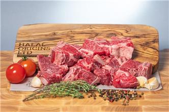 HMC Slaughtered Angus Beef Diced on Bone - 500 grams