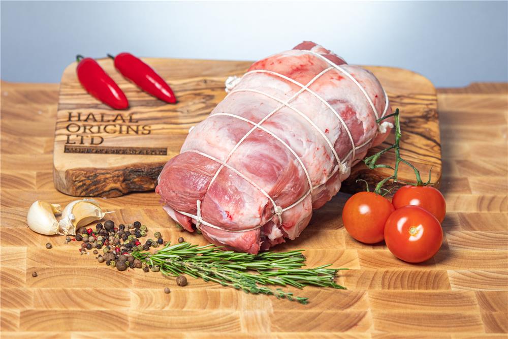 Whole Shoulder of Organic Lamb Rolled
