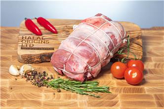 Whole Shoulder of Organic Lamb Rolled