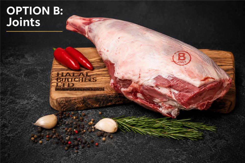 Free Range Mutton Qurbani Option B: Joints