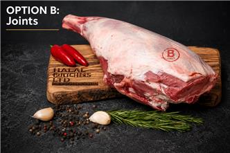 Free Range Mutton Qurbani Option B: Joints