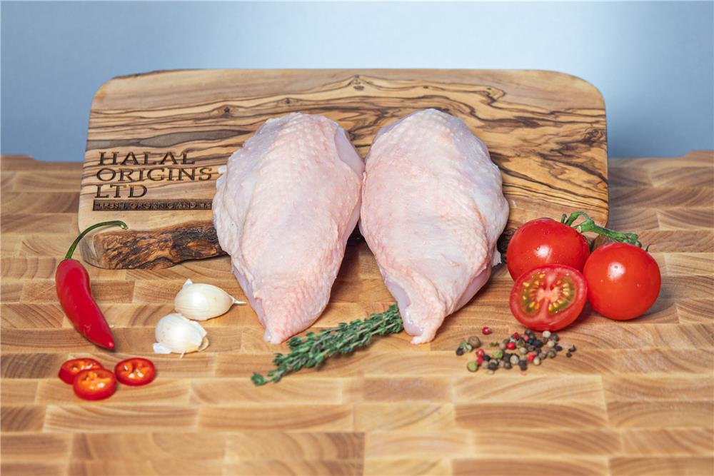 HMC Free Range Chicken Breast skin on (300-350g)