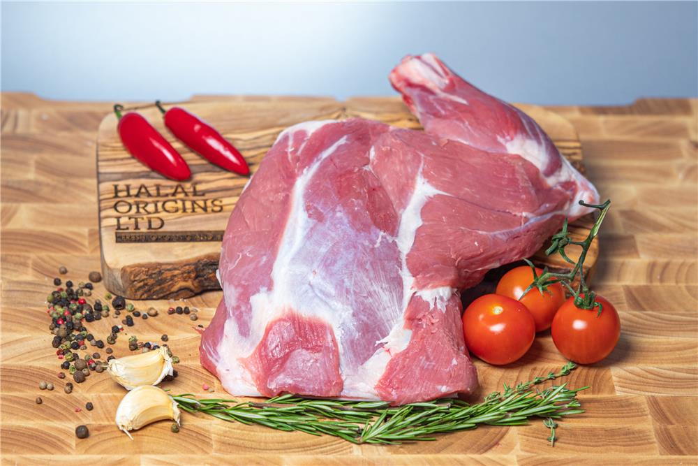 Whole Shoulder of Organic Lamb Skinless