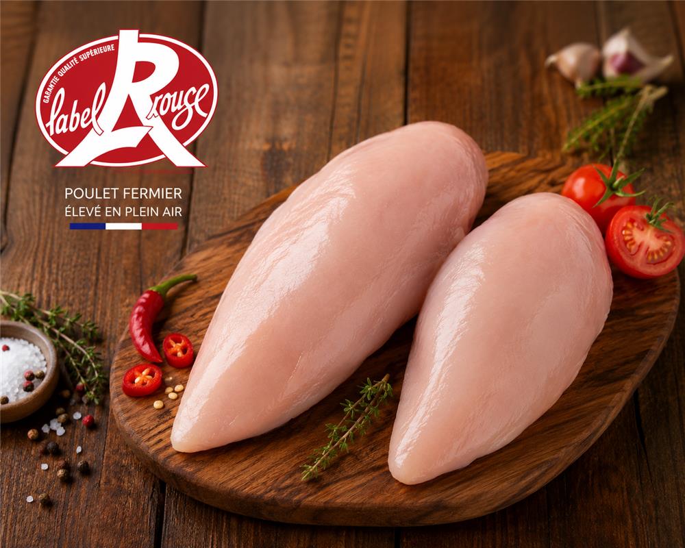 Label Rouge Chicken Breast skinless 300g - 350g