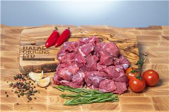 Organic Lamb Shoulder, Diced Boneless
