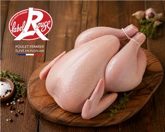 Label Rouge Whole Chicken skinless 1.6kg-1.8kg