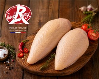 Label Rouge Chicken Breast with skin 300g - 400g