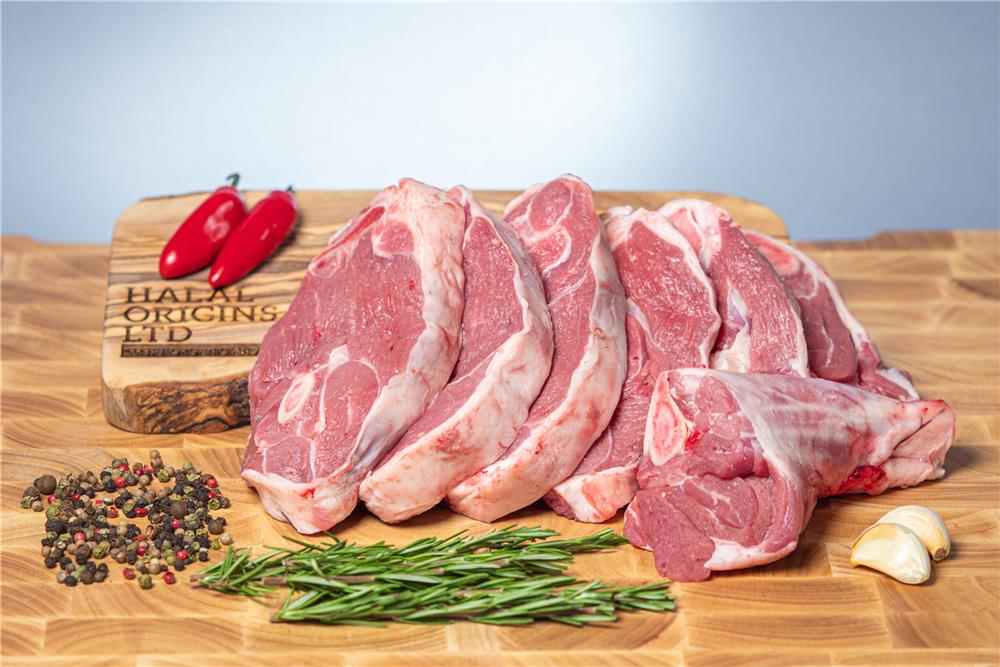 Organic Lamb Leg Whole Steaked